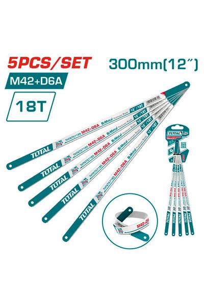 TOTAL 12" Iron Chainsaw Spare Parts Kit 5pcs/set