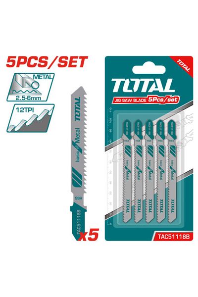 TOTAL 67mm 5pcs/set ARC Saw Blade Set