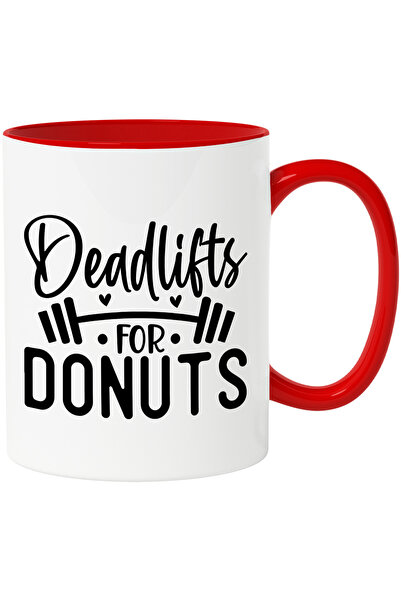 StoryGift Romania Cana Cu Textul "ridicari De Haltera Pentru Gogosi" Cu Maner...