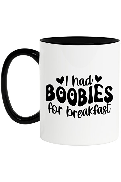 StoryGift Romania Cana Cu Inimioare Si Mesajul 'i Had Bo*bies For Breakfast" ...