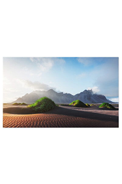 StoryGift Romania Tablou Canvas: Intalnire Cu Vestrahorn - Peisaj, Duna, Vest...