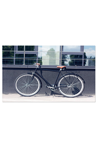 StoryGift Romania Tablou Canvas: Bicicleta Retro Parcata - Ciclism, Exterior,...