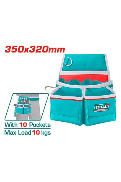 TOTAL Carpenter's pocket 350x320mm