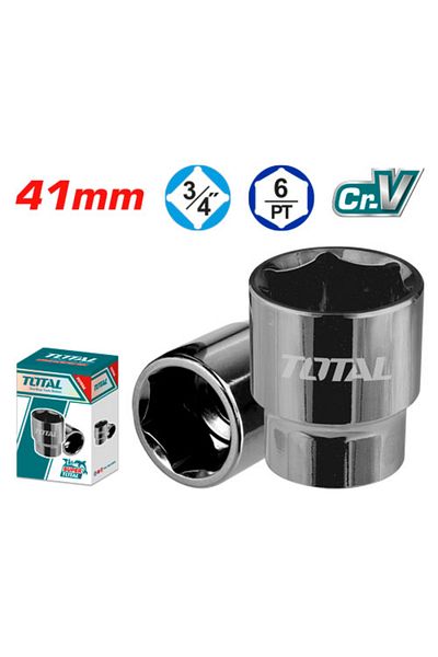 TOTAL 41mm 3/4" Short Chrome Hex Bolt