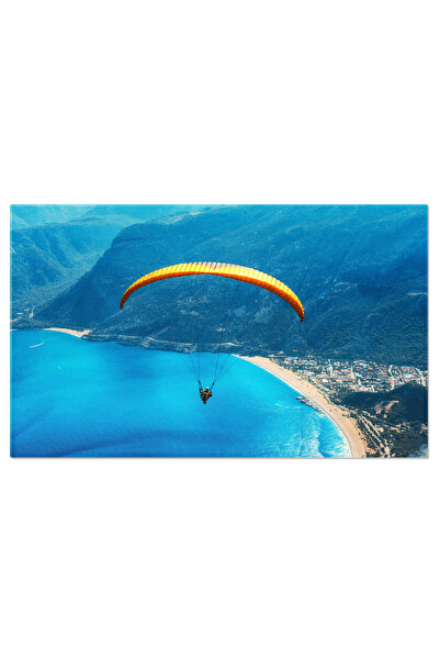 StoryGift Romania Tablou Canvas - Zbor Peste Mare - Adrenalina Parasutismului...