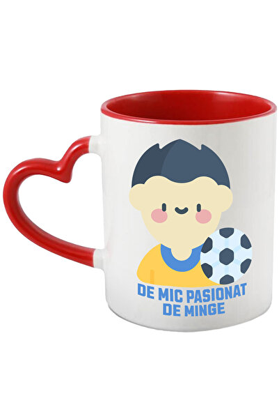 StoryGift Romania Cana Baiat Si Minge Fotbal De Mic Pasionat De Minge, 330ml,...