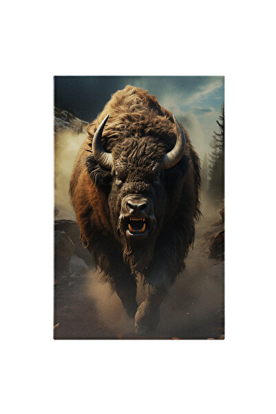 StoryGift Romania Tablou Canvas: Portret Centaur In Natura Alergand Pictura Digitala