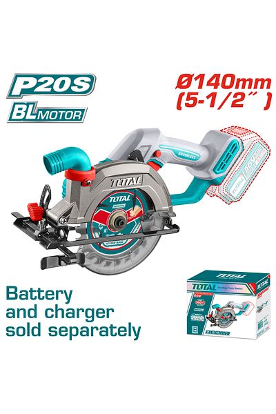 TOTAL 20v 5-1/2" Battery Side Wood Chipper Without Battery & Charger