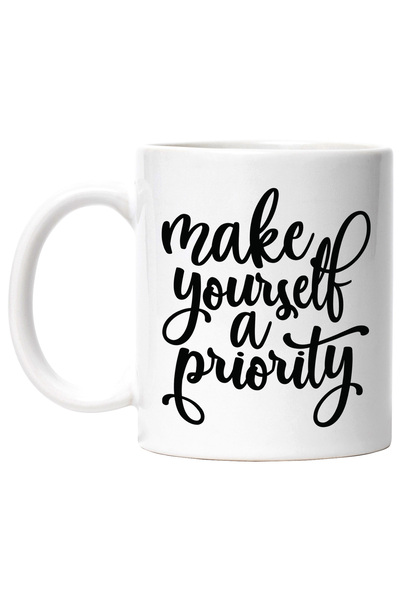 StoryGift Romania Cana Cu Mesaj Incurajator In Engleza "make Yourself A Prior...