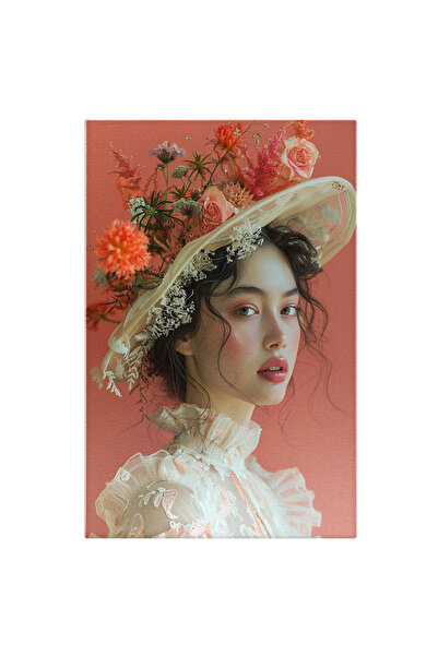 StoryGift Romania Tablou Canvas Pălăria Cu Flori A Domnișoarei Matilda Ce Dez...