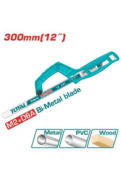 TOTAL 12" iron saw hand
