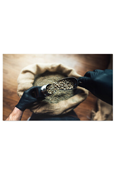 StoryGift Romania Tablou Canvas Turnarea Boabelor De Cafea, Testare, Umiditate, Cafea, Boabe, Electronic 3637