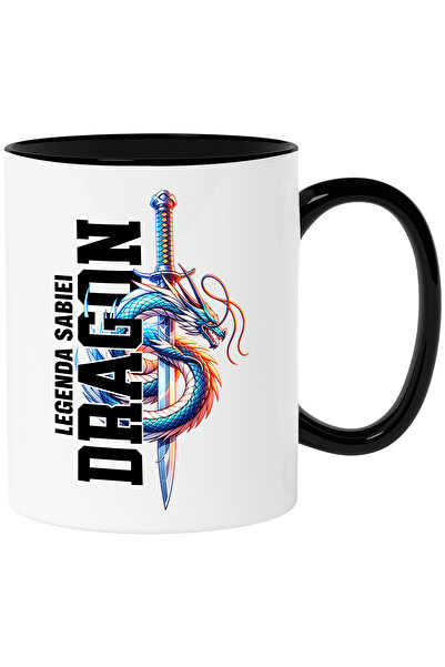 StoryGift Romania Cana Sabie Mituri Mistice Legenda Sabiei Dragon, 330ml, Cer...