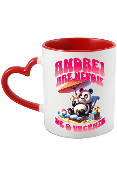 StoryGift Romania Cana Cu Urs Panda Pufos La Plaja Pe Sezlong Text Andrei Are...