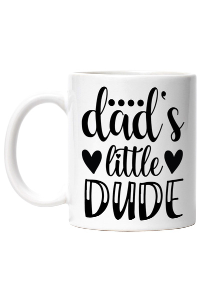 StoryGift Romania Cana Cu Inimioare Pentru Micutul Tip Al Tatalui - Bebelus B...