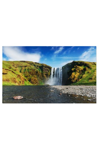 StoryGift Romania Tablou Canvas: Aventura La Cascada - Munti, Parau, Apa, Aventura