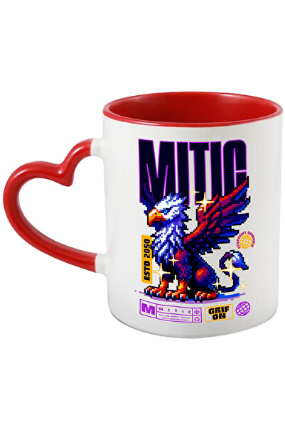 StoryGift Romania Cana Grifon Creatura Mitica, Joc Video Lume Virtuala, 330ml...