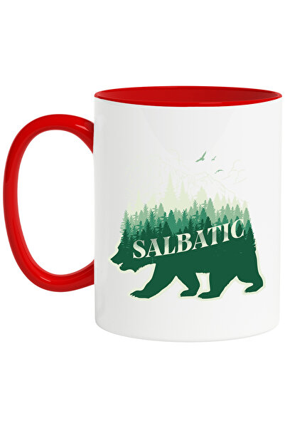 StoryGift Romania Cana Salbatic Silueta Urs Padure Inalta Munti Natura, 330ml...