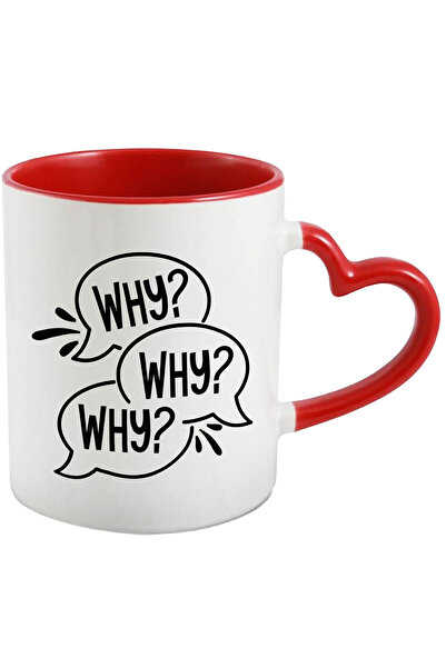 StoryGift Romania Cana Cu Text In Engleza Why Why Why, Intrebator, Citate Scu...