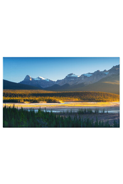 StoryGift Romania Tablou Canvas Peisaj Montan, Raze De Soare Intr-o Vale, Nat...