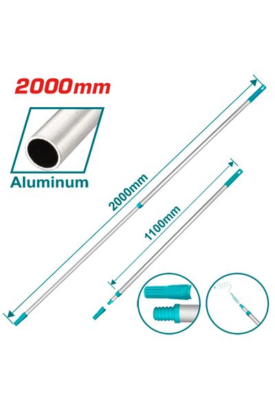 TOTAL 2m paint roller stick