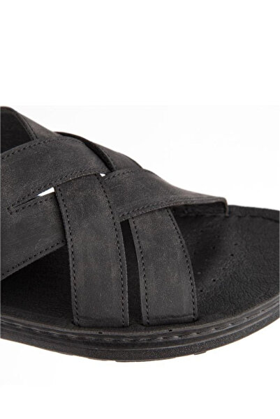 Muya Papuci pentru bărbați Tiger – Talpă neagră ortopedică, confort zilnic