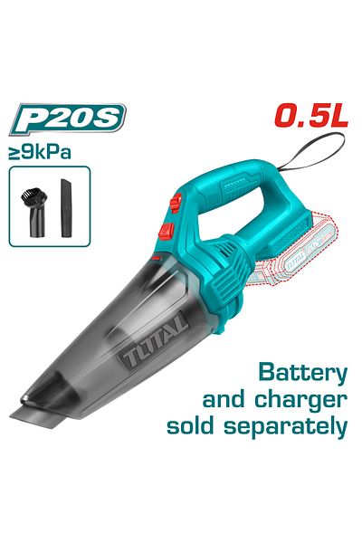 TOTAL 20v battery vacuum cleaner without battery and charger