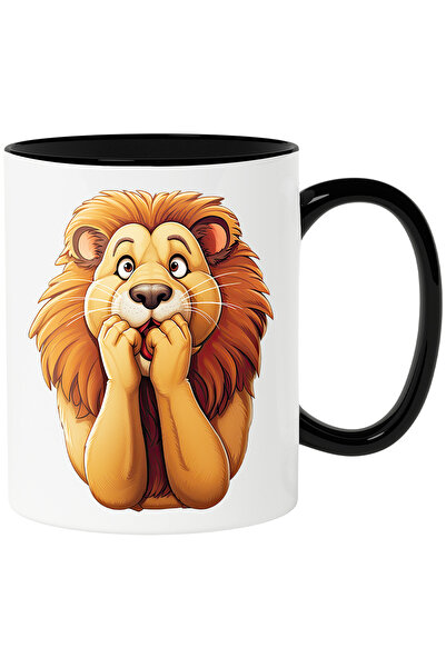 StoryGift Romania Cana Cu Un Leu Speriat | Ilustratie | Fricos | Tremura De F...