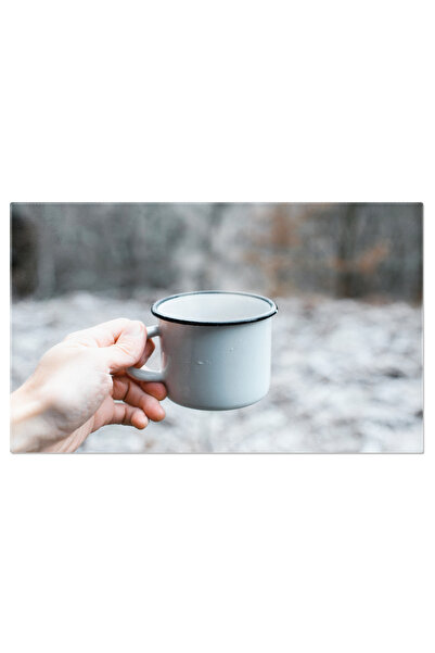 StoryGift Romania Tablou Canvas: Natura Si Relaxare: O Ceasca Calda Sub Cerul...