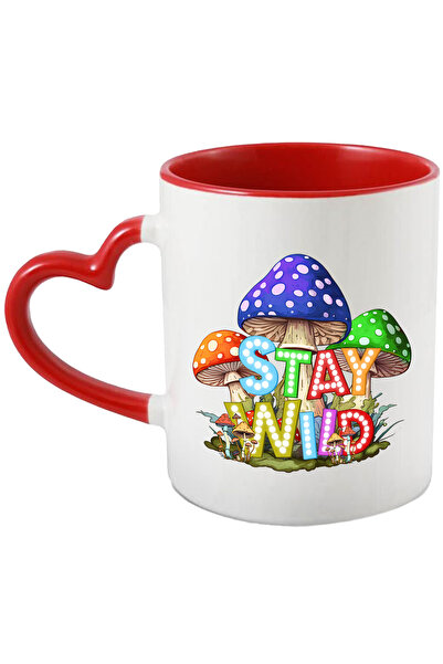 StoryGift Romania Cana Cu Mesajul "stay Wild", Stilul Hippie, Cultura, Ilustr...