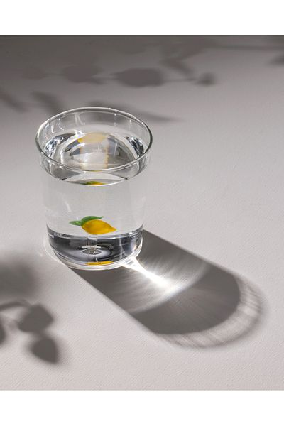 Madame Coco Violet Borosilicate Glass Cup - Yellow - 350 ml