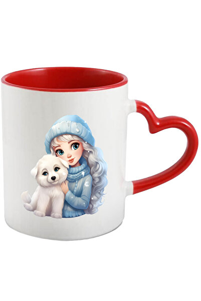 StoryGift Romania Cana Cu O Fata Draguta Cu Parul Alb | Fes | Imbracata Gros ...