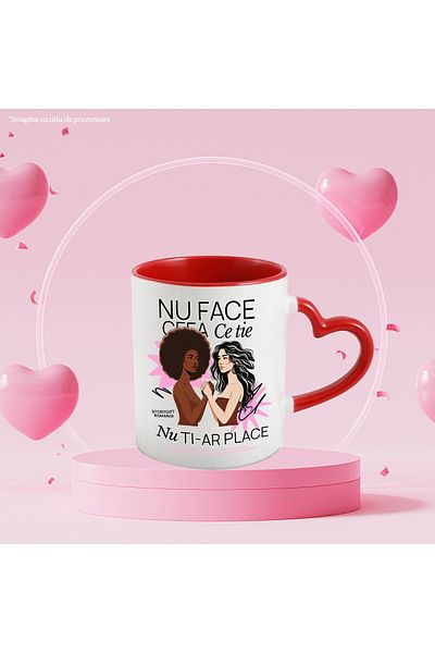 StoryGift Romania Inspirational Text Mug Women Support Don't Do What You Don't Like, 330m, With ,STG