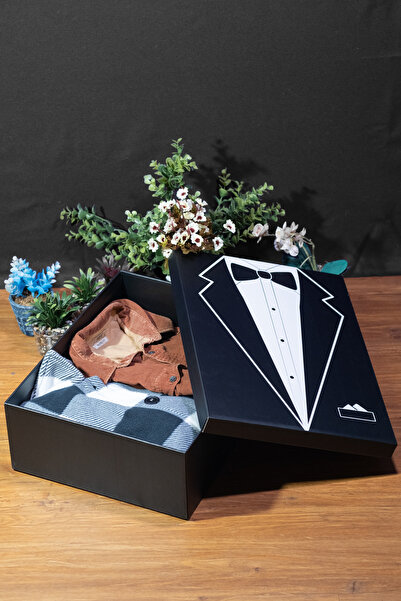 SİMGE KUTU Büyük Boy XXL-4 - Damat Bohçası - Damat Kutusu - Çeyiz Kutusu Seti 4'lü Set