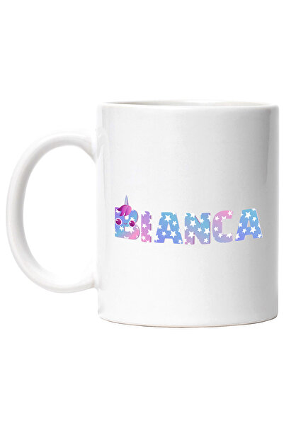 StoryGift Romania Cana Cu Numele Bianca, Unicorn, Printesa, Fairytale, Dragut...