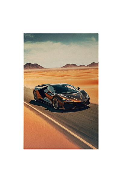 StoryGift Romania Tablou Canvas: Lamborghini Care Accelereaza Pe O Sosea Din ...