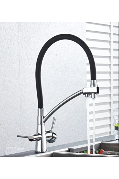 FAWER Faucet & Shower FAWER İNOX KROM ARITMALI MUTFAK BATARYASI
