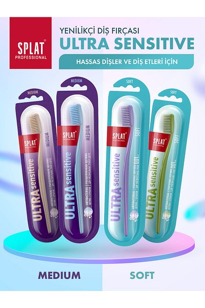 Splat Ultra Sensitive Soft Bristles Toothbrush for Sensitive Care