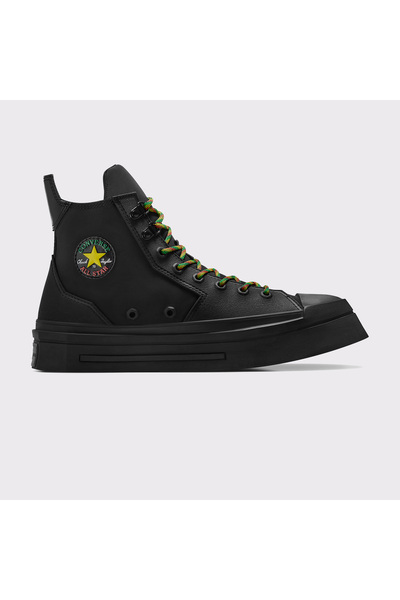 Converse Chuck 70 De Luxe Heel Unisex Siyah Platform Sneaker