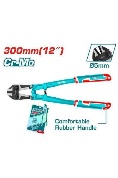 TOTAL 12" Rubber Handle Nail Clipper