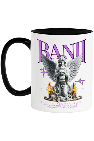 StoryGift Romania Cana Inger Cu Dolari Americani - Banii Si Lupta, 330ml, Cer...