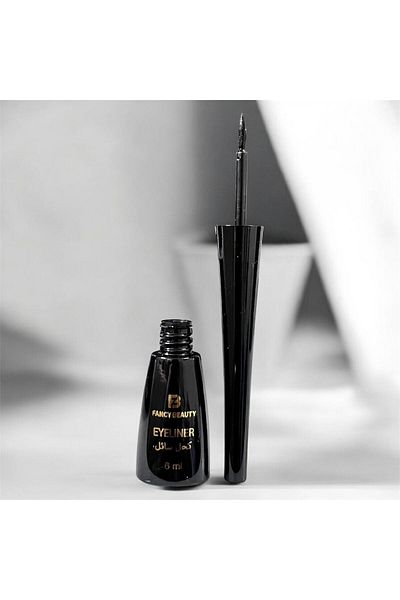 Fancy Permanent black liquid eyeliner - perfect definition that lasts all day