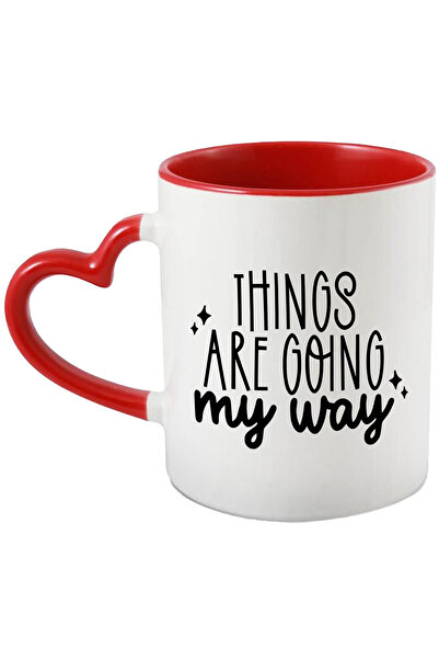 StoryGift Romania Cana Cu Stelute Si Mesajul "things Are Going My Way" - Lucrurile Merg Asa Cum Im, Cu ,stg