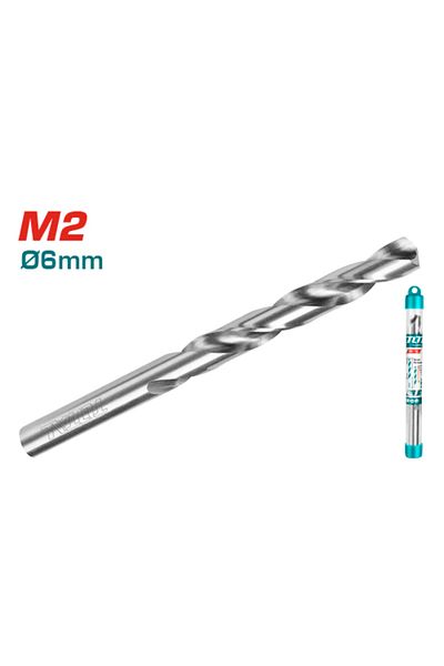 TOTAL 6mm stainless steel drill bit
