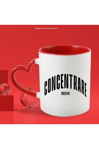 StoryGift Romania Mug The Word Concentration, Motivational, Self Help, Self Understanding, Appreciation, With ,STG.