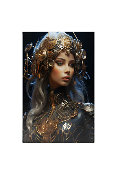 StoryGift Romania Tablou Canvas: Mama Timp Frumusete, Intuneric, Accesoriu De Moda, Design Vestimentar, Caracter