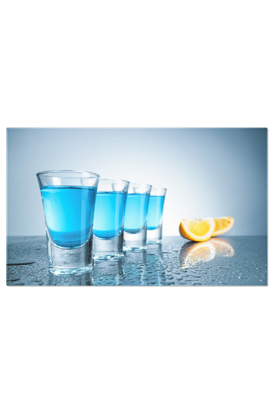 StoryGift Romania Tablou Canvas - Rafinament In Culoare - Bauturi Reci Cu Gheata