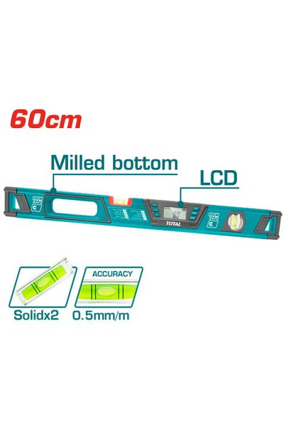 TOTAL Digital water level 60cm