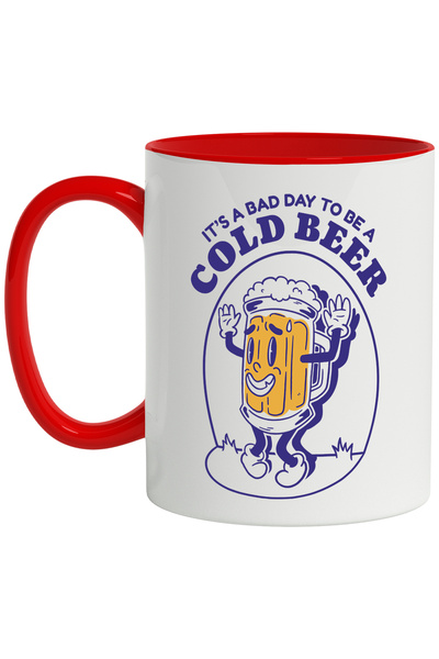 StoryGift Romania Cana Cu Mesaj In Engleza It's A Bad Day To Be A Cold Beer, ...