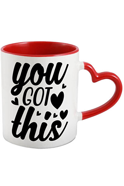StoryGift Romania Cana Cu Inimioare Si Textul "you Got This" - Te Descurci Cu...